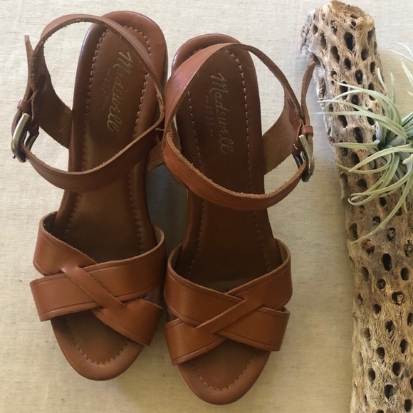 Madewell Shoes - Madewell Wylie Wedge Sandal sz 8.5